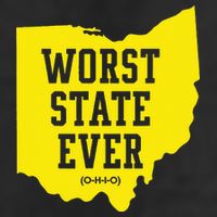 Worst State Ever Ohio Adult Drive Performance Visor