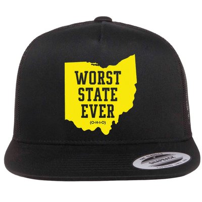 Worst State Ever Ohio Flatbill Hat