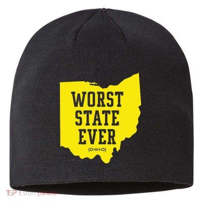 Worst State Ever Ohio Sustainable Beanie