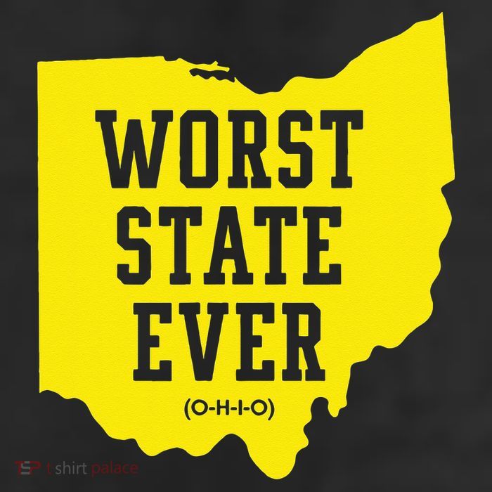 Worst State Ever Ohio 25L Jumbo Tote