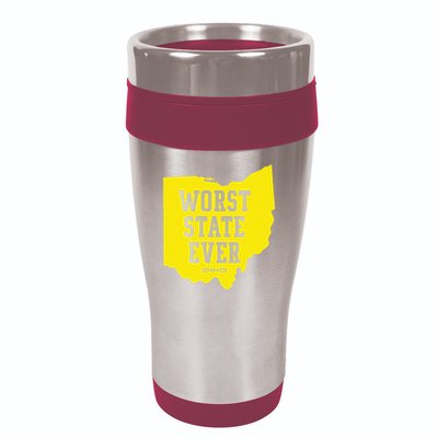 Worst State Ever Ohio 16oz Travel Tumbler