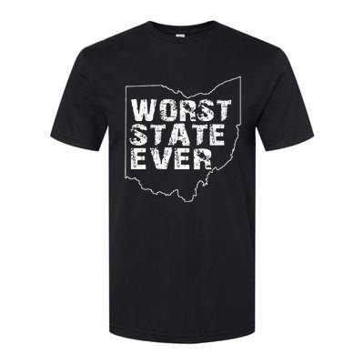 Worst State Ever Ohio Softstyle CVC T-Shirt