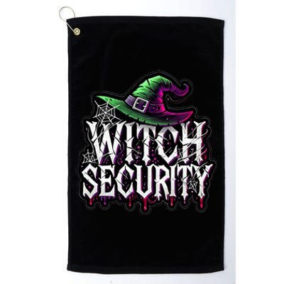 Witch Security Easy Husband Of Witches Costume Fun Boyfriend Platinum Collection Golf Towel