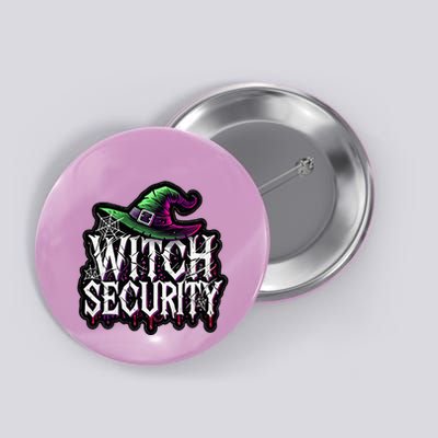 Witch Security Easy Husband Of Witches Costume Button