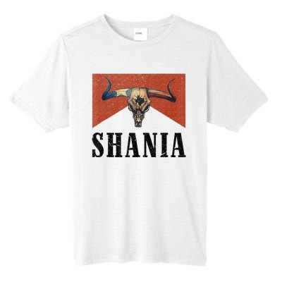 Western Shania First Name Punchy Cowboy Cowgirl Rodeo Style Tall Fusion ChromaSoft Performance T-Shirt