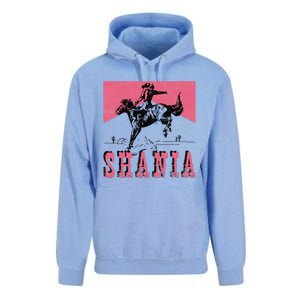 Western Shania First Name Punchy Cowboy Cowgirl Rodeo Style Unisex Surf Hoodie