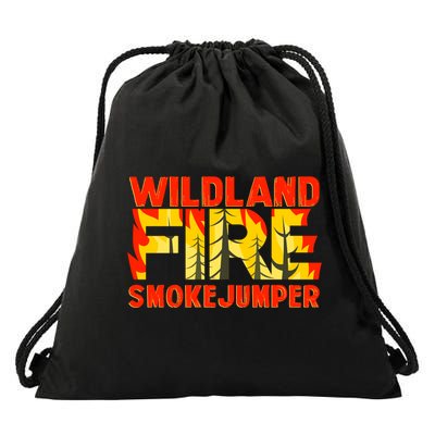 Wildland Smokejumper Fire Rescue Departt Firefighters Meaningful Gift Drawstring Bag