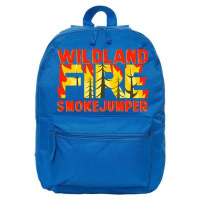 Wildland Smokejumper Fire Rescue Departt Firefighters Meaningful Gift 16 in Basic Backpack