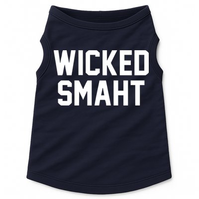 Wicked Smaht Funny Doggie Tank