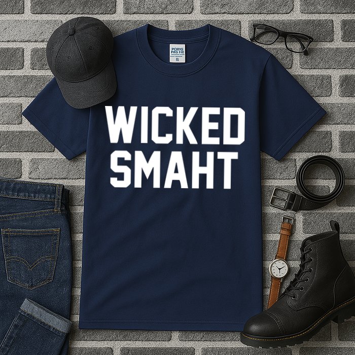 Wicked Smaht Funny Tall T-Shirt