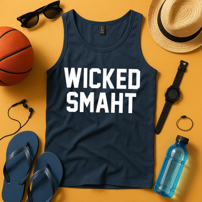 Wicked Smaht Funny Tank Top
