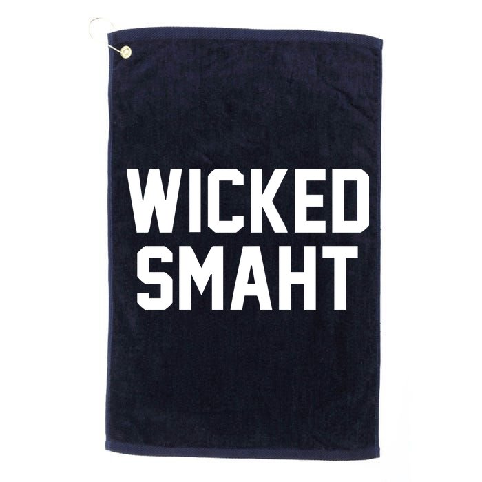 Wicked Smaht Funny Golf Towel