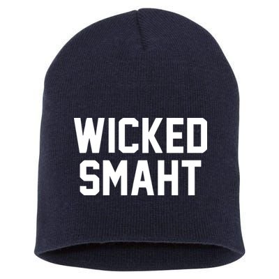 Wicked Smaht Funny Short Acrylic Beanie