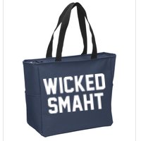 Wicked Smaht Funny Zip Tote Bag