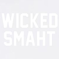 Wicked Smaht Funny Garment-Dyed Sweatshirt