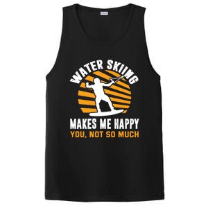 Water Skiing Funny Gift Sarcastic Water Skier Water Ski Lover Meaningful Gift PosiCharge Competitor Tank