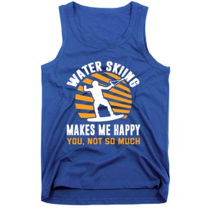 Water Skiing Funny Gift Sarcastic Water Skier Water Ski Lover Meaningful Gift Tank Top