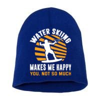 Water Skiing Funny Gift Sarcastic Water Skier Water Ski Lover Meaningful Gift Short Acrylic Beanie