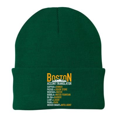 Wicke Smaht Funny Boston Accent Translator Knit Cap Winter Beanie