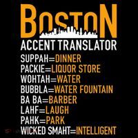 Wicke Smaht Funny Boston Accent Translator Sustainable Bucket Hat