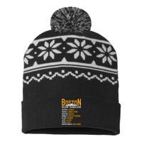 Wicke Smaht Funny Boston Accent Translator USA-Made Snowflake Beanie