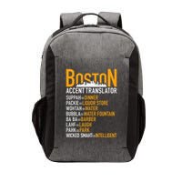 Wicke Smaht Funny Boston Accent Translator Vector Backpack