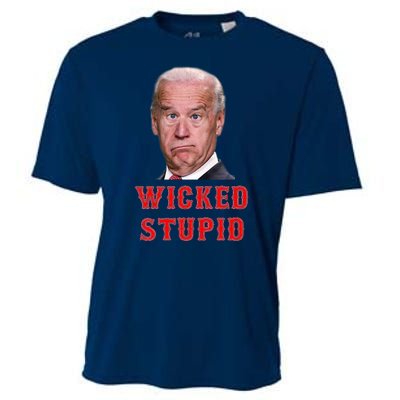 Wicked Stupid Funny Joe Biden Boston Cooling Performance Crew T-Shirt