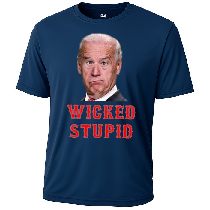 Wicked Stupid Funny Joe Biden Boston Performance Shirt