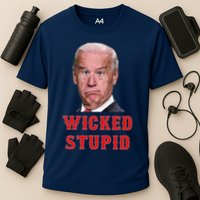 Wicked Stupid Funny Joe Biden Boston Performance Shirt