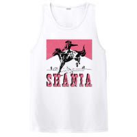 Western Shania First Name Punchy Cowboy Cowgirl Rodeo Style PosiCharge Competitor Tank