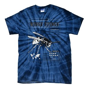 Wingy Stingy Funny Wasp print  Tie-Dye T-Shirt