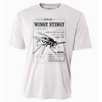 Wingy Stingy Funny Wasp print  Cooling Performance Crew T-Shirt