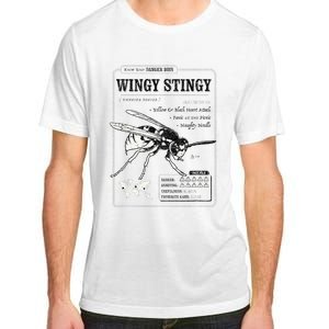 Wingy Stingy Funny Wasp print  Adult ChromaSoft Performance T-Shirt