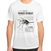 Wingy Stingy Funny Wasp print  Adult ChromaSoft Performance T-Shirt