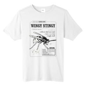 Wingy Stingy Funny Wasp print  Tall Fusion ChromaSoft Performance T-Shirt