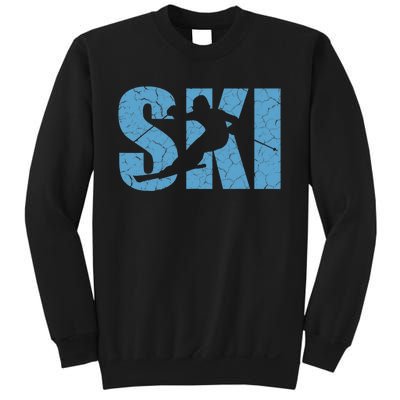 Winter Sport Family Skiers Skiing Downhill Alpine Skiing Sweatshirt