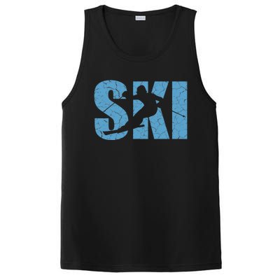 Winter Sport Family Skiers Skiing Downhill Alpine Skiing PosiCharge Competitor Tank