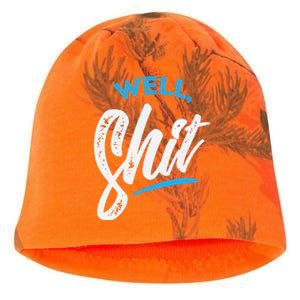 Well, Shit funny novelty Kati - Camo Knit Beanie