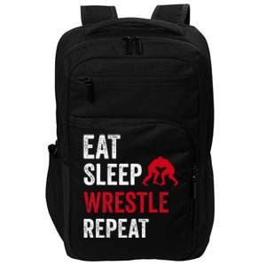 Wrestling Sport For Wrestling Lover Impact Tech Backpack