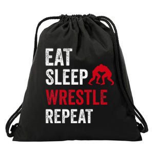 Wrestling Sport For Wrestling Lover Drawstring Bag