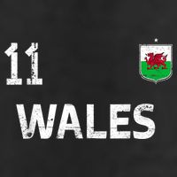 Wales Soccer Fans Jersey Welsh Flag Football Lovers 7 Panel Mesh Trucker Snapback Hat