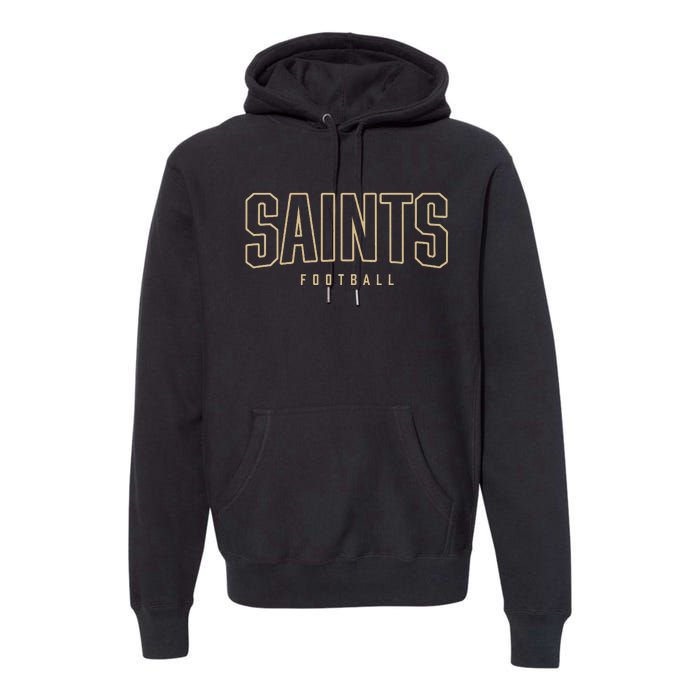 Women Saints Footballl Premium Hoodie