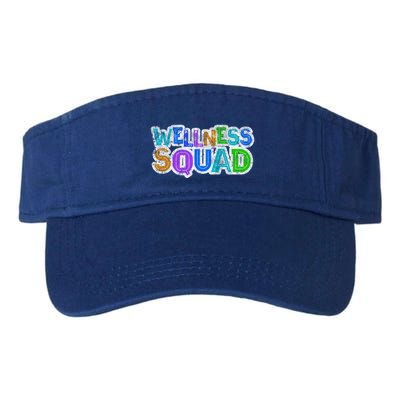 Wellness Squad Fitness Gym Crew Health Trainer Life Coach Funny Gift Visor