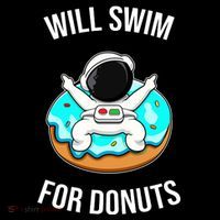 Will Swim For Donuts Impact Tech Backpack