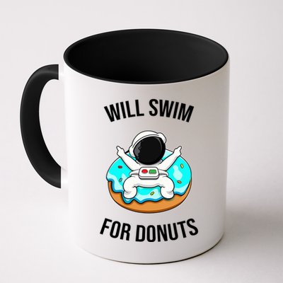 Will Swim For Donuts Mug