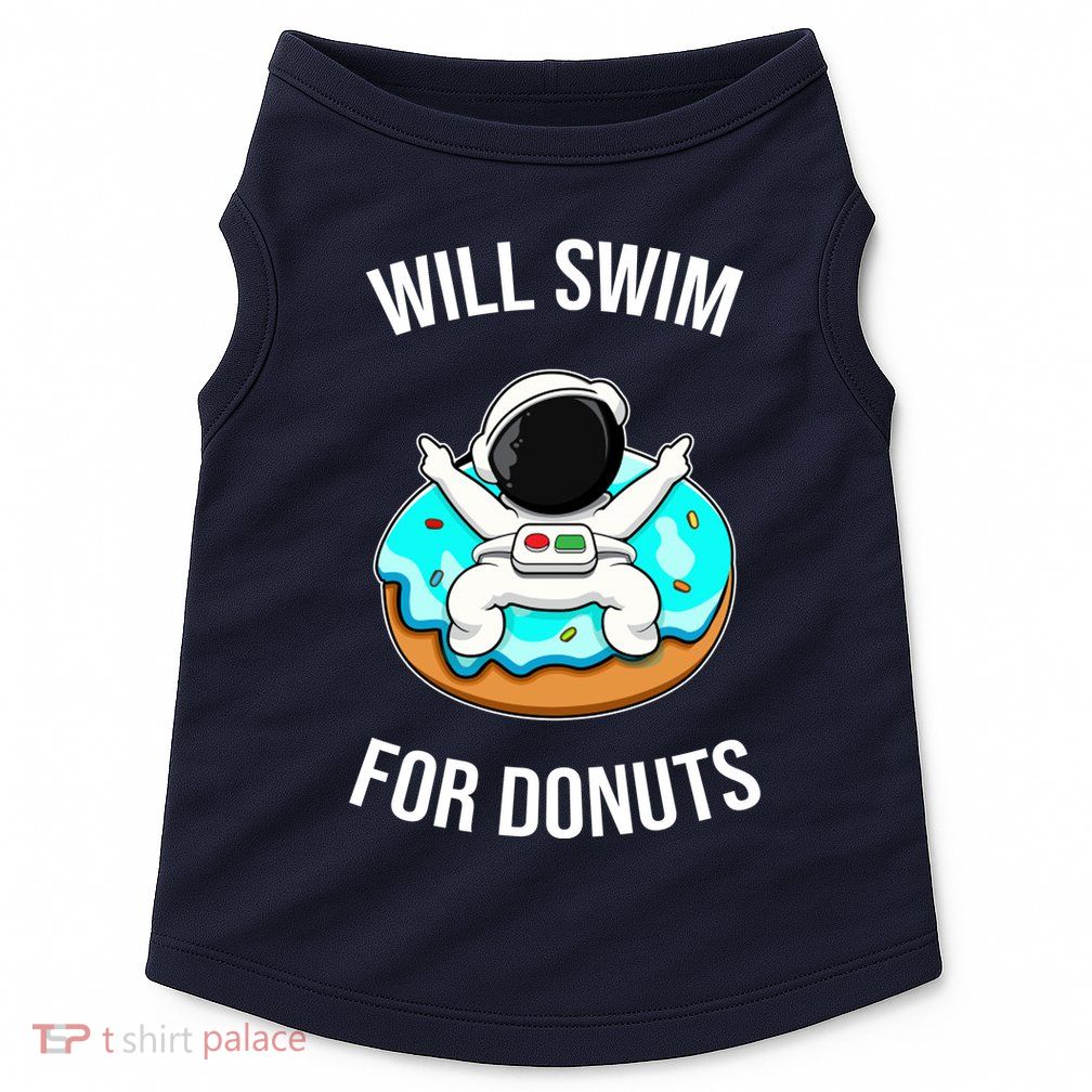 Will Swim For Donuts Doggie Tank