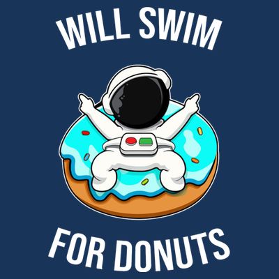 Will Swim For Donuts T-Shirt
