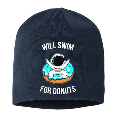 Will Swim For Donuts Sustainable Beanie