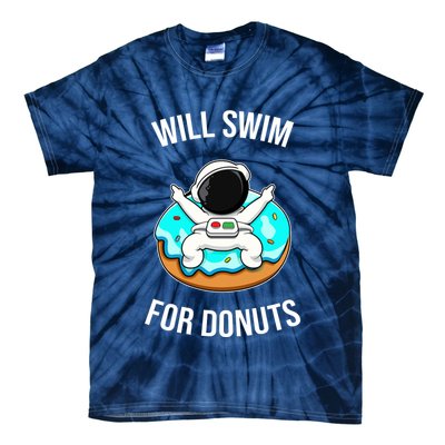 Will Swim For Donuts Tie-Dye T-Shirt