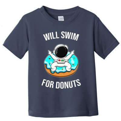 Will Swim For Donuts Toddler T-Shirt